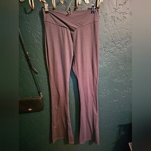 High-Waist Flare Yoga Pants